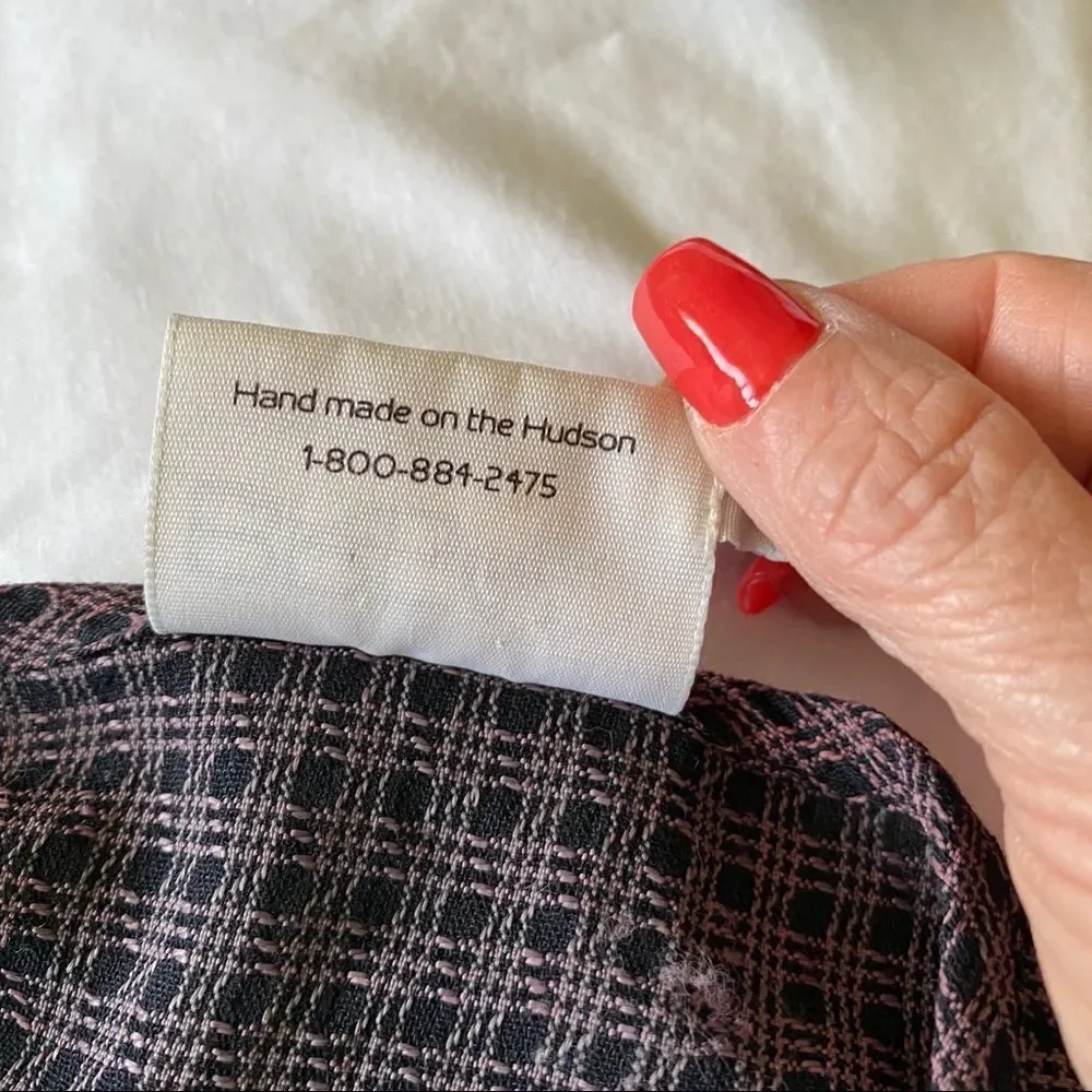 BREAD By Staley Gretzinger plaid 2 pieces set M